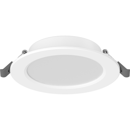 Mexen LDRR panou tavan downlight LED îngropat fi 12 cm, 6W, Rece - 6500K, 600 lm, alb - L210-012-0665-20