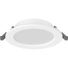 Mexen LDRR beépített LED-es mennyezeti panel downlight, 12 cm átmérő, 6W, Hideg - 6500K, 600 lm, fehér - L210-012-0665-20
