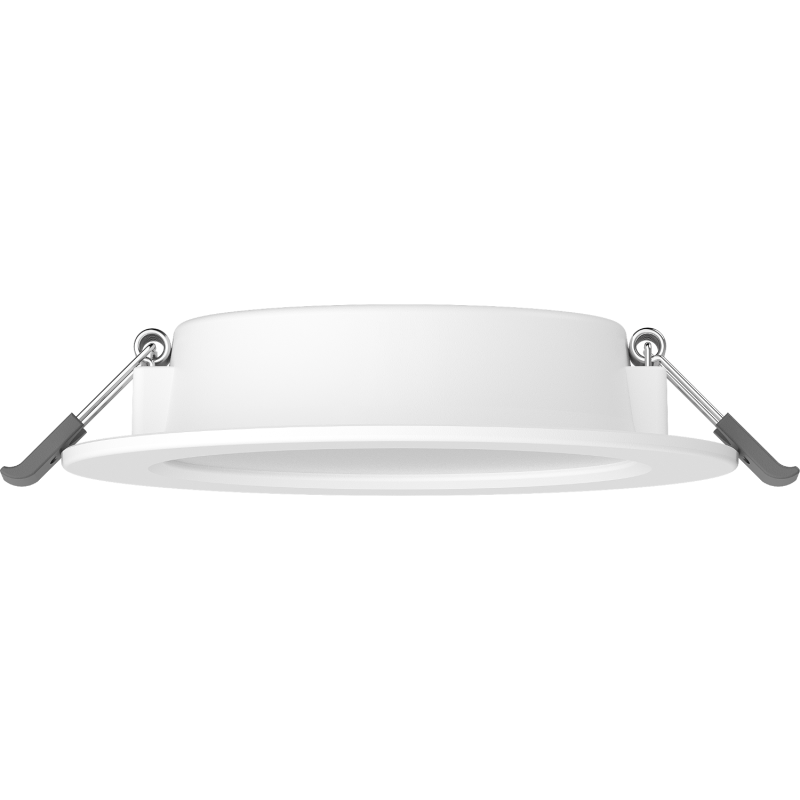 Mexen LDRR beépített LED-es mennyezeti panel downlight, 12 cm átmérő, 6W, Hideg - 6500K, 600 lm, fehér - L210-012-0665-20