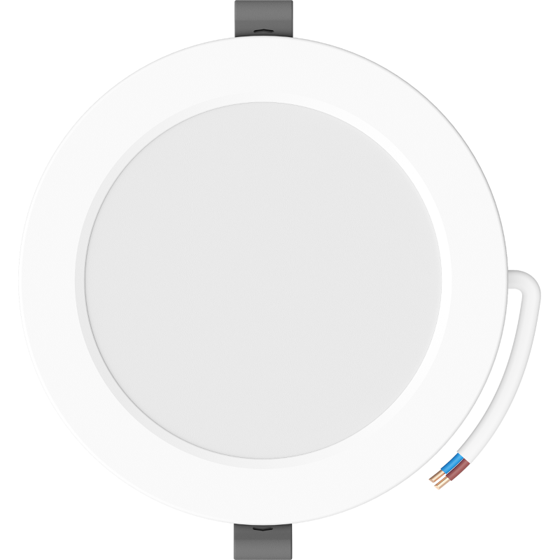 Mexen LDRR süllyesztett LED mennyezeti panel lámpa, 14 cm átmérőjű, 9W, Semleges - 4000K, 990 lm, fehér