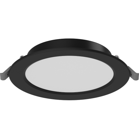 Mexen LDRR panou de tavan LED îngropat fi 14 cm, 9W, Neutru - 4000K, 720 lm, negru - L210-014-0940-70