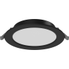 Mexen LDRR panou de tavan LED îngropat fi 14 cm, 9W, Neutru - 4000K, 720 lm, negru - L210-014-0940-70