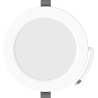 Mexen LDRR mennyezeti LED-es süllyesztett downlight panel, átmérője 14 cm, 9W, hideg - 6500K, 990 lm, fehér