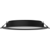 Mexen LDRR LED süllyesztett fali panel, 17 cm, 12W, Semleges - 4000K, 900 lm, fekete - L210-017-1240-70
