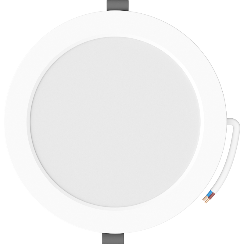 Mexen LDRR mennyezeti LED süllyesztett panel, 17 cm, 12W, Hideg - 6500K, 1320 lm, fehér - L210-017-1265-20