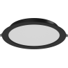 Mexen LDRR panou plafon LED încastrat downlight, fi 22 cm, 18W, Rece - 6500K, 1440 lm, negru - L210-022-1865-70