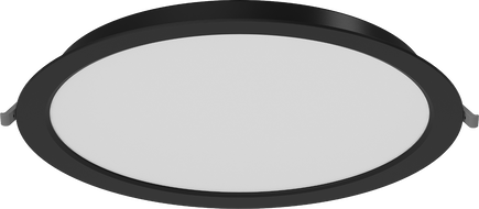 Mexen LDRR panou tavan downlight LED încastrat fi 30 cm, 24W, Neutră - 4000K, 1920 lm, negru - L210-030-2440-70