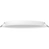 Mexen LDRR mennyezeti LED süllyesztett lámpa, 30 cm átmérőjű, 24W, Hideg - 6500K, 2640 lm, fehér - L210-030-2465-20