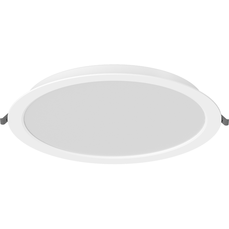 Mexen LDRR mennyezeti LED süllyesztett lámpa, 30 cm átmérőjű, 24W, Hideg - 6500K, 2640 lm, fehér - L210-030-2465-20