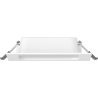 Mexen LDRR panel tavan downlight LED încastrat 12 x 12 cm, 6W, Rece - 6500K, 600 lm, alb - L211-012-0665-20