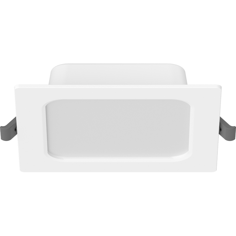 Mexen LDRR panel tavan downlight LED încastrat 12 x 12 cm, 6W, Rece - 6500K, 600 lm, alb - L211-012-0665-20