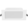 Mexen LDRR beépített LED-es mennyezeti panel downlight 14 x 14 cm, 9W, Semleges - 4000K, 990 lm, fehér - L211-014-0940-20