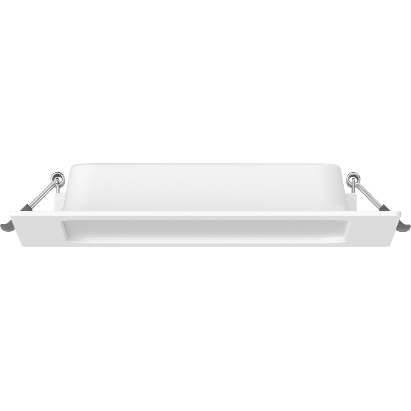 Mexen LDRR lesüllyesztett 17 x 17 cm-es LED mennyezeti panel downlight, 12W, Semleges - 4000K, 1320 lm, fehér