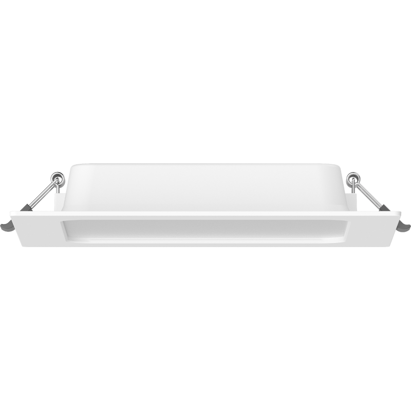 Mexen LDRR panou plafon incastrabil LED downlight 17 x 17 cm, 12W, Neutru - 4000K, 1320 lm, alb - L211-017-1240-20