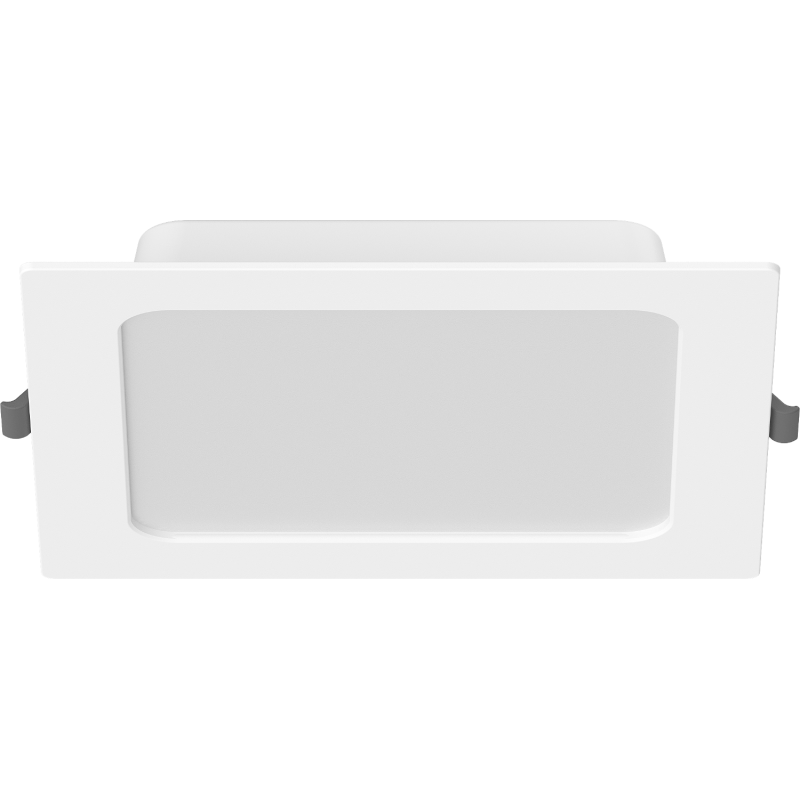 Mexen LDRR panou plafon LED downlight încastrat 17 x 17 cm, 12W, Rece - 6500K, 1320 lm, alb - L211-017-1265-20