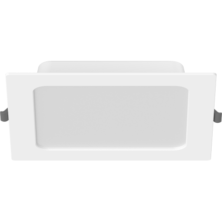 Mexen LDRR panou plafon LED downlight încastrat 17 x 17 cm, 12W, Rece - 6500K, 1320 lm, alb - L211-017-1265-20