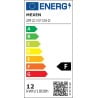 Mexen LDRR mennyezeti panel, süllyesztett LED downlight 17 x 17 cm, 12W, Hideg - 6500K, 1320 lm, fehér - L211-017-1265-20
