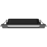 Mexen LDRR mennyezeti LED süllyesztett lámpa 17 x 17 cm, 12W, Hideg - 6500K, 780 lm, fekete - L211-017-1265-70