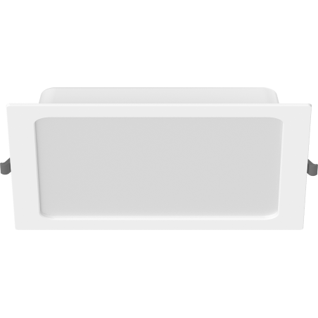 Mexen LDRR panou LED downlight plafonieră încastrată 22 x 22 cm, 18W, Neutră - 4000K, 1980 lm, alb - L211-022-1840-20