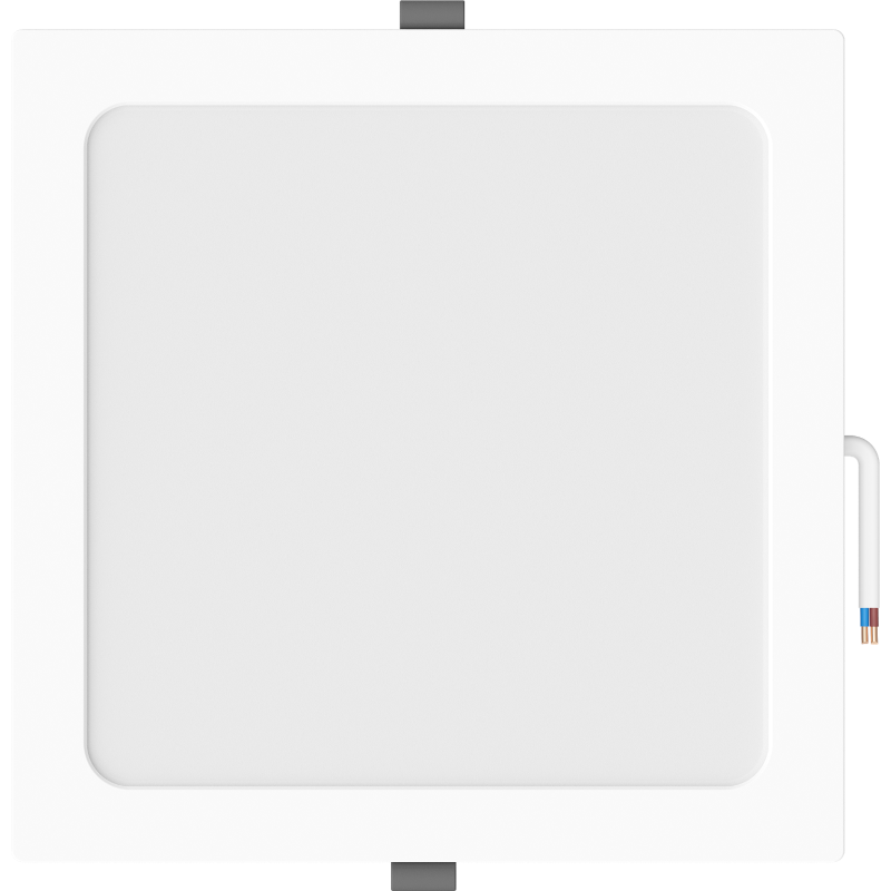 Mexen LDRR panou LED downlight plafonieră încastrată 22 x 22 cm, 18W, Neutră - 4000K, 1980 lm, alb - L211-022-1840-20
