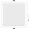 Mexen LDRR süllyesztett LED-es downlight mennyezeti panel 22 x 22 cm, 18W, Hideg - 6500K, 1980 lm, fehér - L211-022-1865-20