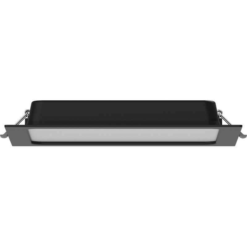 Mexen LDRR panou tavan LED downlight încastrat 22 x 22 cm, 18W, Rece - 6500K, 1440 lm, negru - L211-022-1865-70