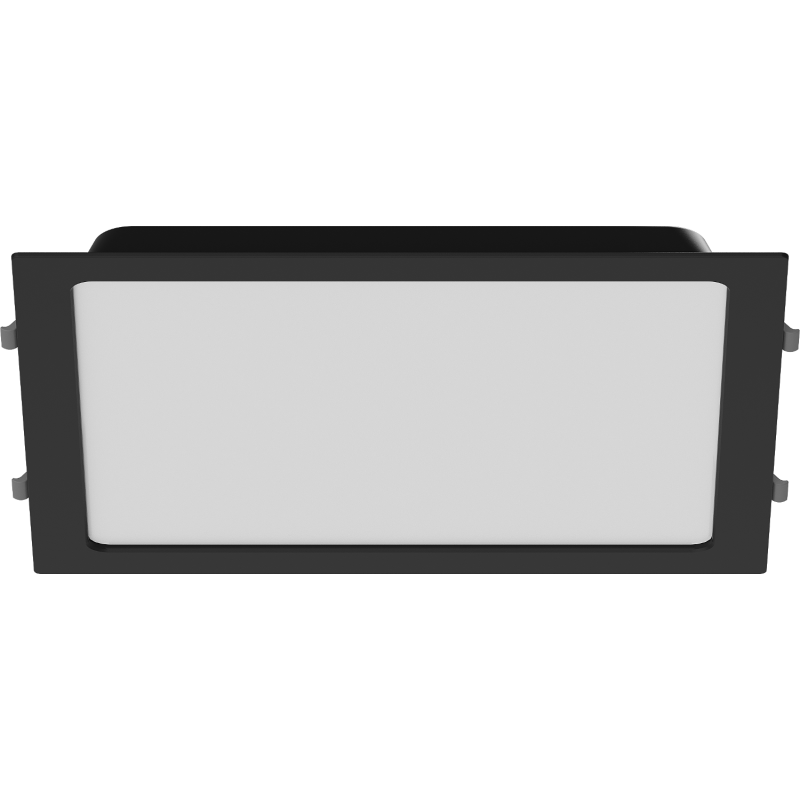 Mexen LDRR mennyezeti LED süllyesztett lámpa, 30 x 30 cm, 24W, Semleges - 4000K, 1920 lm, fekete - L211-030-2440-70
