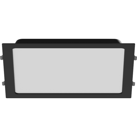 Mexen LDRR mennyezeti LED süllyesztett lámpa, 30 x 30 cm, 24W, Semleges - 4000K, 1920 lm, fekete - L211-030-2440-70