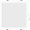 Mexen LDRR süllyesztett LED-es mennyezeti panel 30 x 30 cm, 24W, Hideg - 6500K, 2640 lm, fehér - L211-030-2465-20
