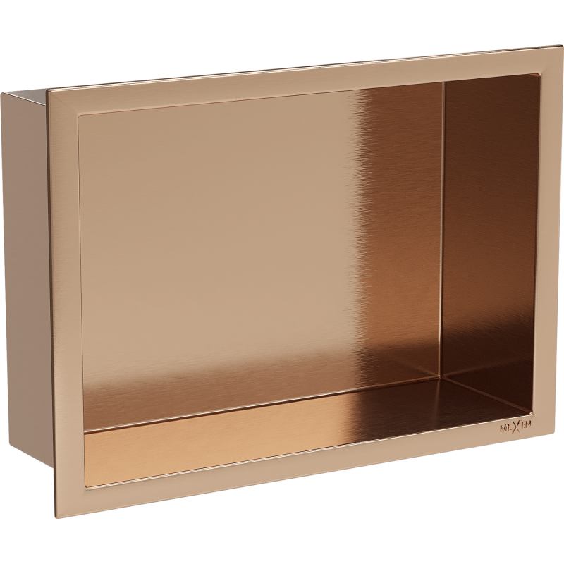 Mexen X-Wall-R 30 x 20 cm-es, rézzel borított falfülke polc - 19C0302010