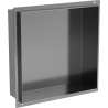 Mexen X-Wall-NR raft de nișă fără margine 30 x 30 cm, gri armat periat - 19E1303010