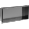 Mexen X-Wall-NR raft de nișă fără flanșă 45 x 20 cm, gri tun brushed - 19E1452010