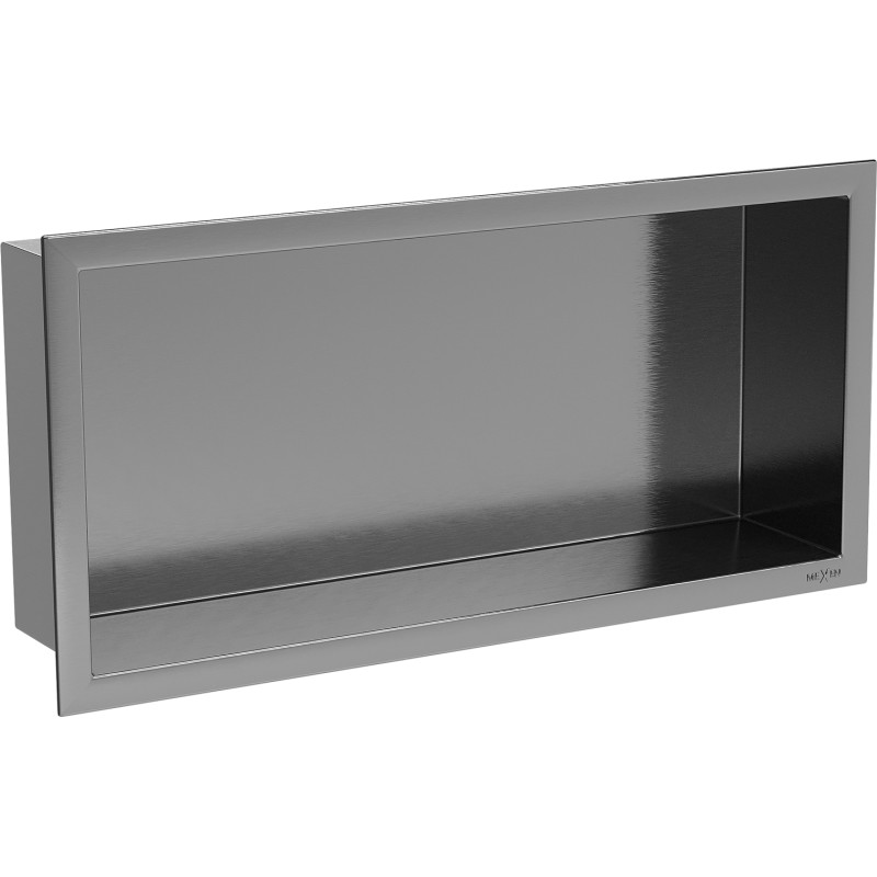 Mexen X-Wall-R fali polcoszek szoknyivel 45 x 20 cm, matt szürke gun metal - 19E0452010