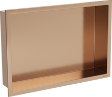 Mexen X-Wall-R raft în perete cu flanșă 45 x 30 cm, cupru periat - 19C0453010