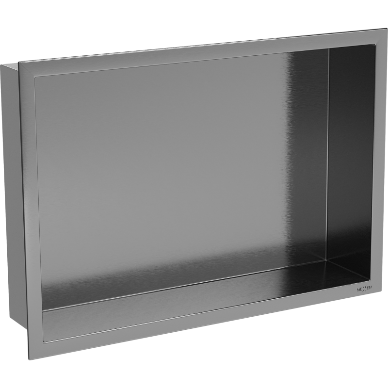 Mexen X-Wall-R raft încastrat cu flanșă 45 x 30 cm, gri pistol periat - 19E0453010