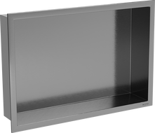 Mexen X-Wall-R 45 x 30 cm-es peremes fülkepolc, gun gray kefélt - 19E0453010
