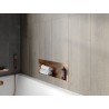 Mexen X-Wall-NR raft încastrat fără margine 60 x 20 cm, cupru periat - 19C1602010