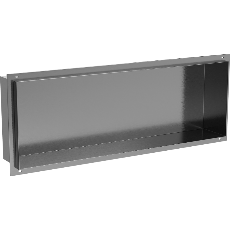 Mexen X-Wall-NR raft încastrat fără margine 60 x 20 cm, gri pistoale periat - 19E1602010