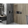 Mexen X-Wall-NR perem nélküli beépített polc 60 x 20 cm, gun grey kefélt - 19E1602010