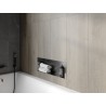 Mexen X-Wall-NR perem nélküli beépített polc 60 x 20 cm, gun grey kefélt - 19E1602010