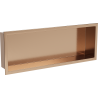 Mexen X-Wall-R raft de nișă cu flanșă 60 x 20 cm, cupru periat - 19C0602010