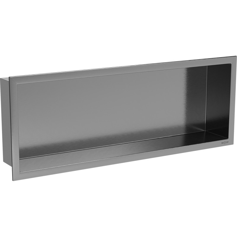 Mexen X-Wall-R raft încorporat cu flanșă 60 x 20 cm, gri armă periat - 19E0602010