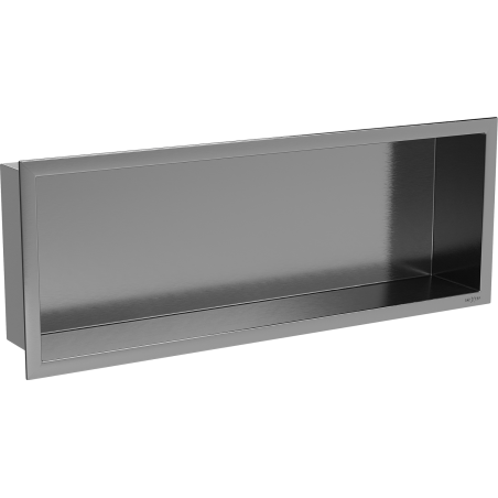 Mexen X-Wall-R poliță de nișă cu flanșă 60 x 20 cm, gri armat periat - 19E0602010