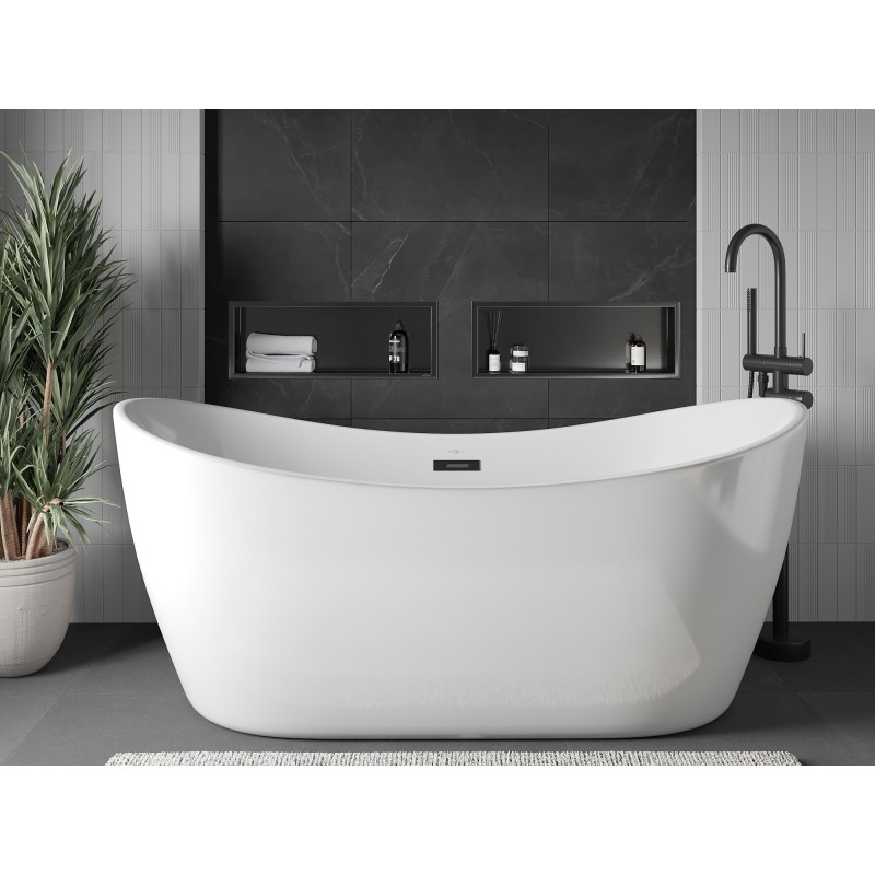 Mexen X-Wall-R raft încorporat cu flanșă 60 x 20 cm, gri armă periat - 19E0602010