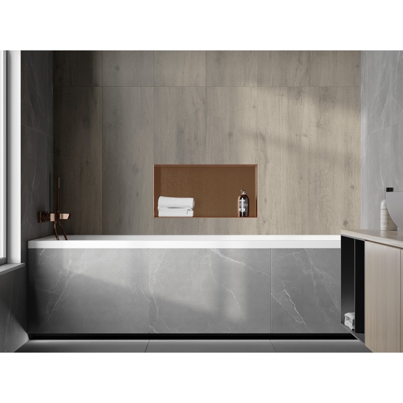 Mexen X-Wall-NR raft de nișă fără fațetă 60 x 30 cm, cupru periat - 19C1603010