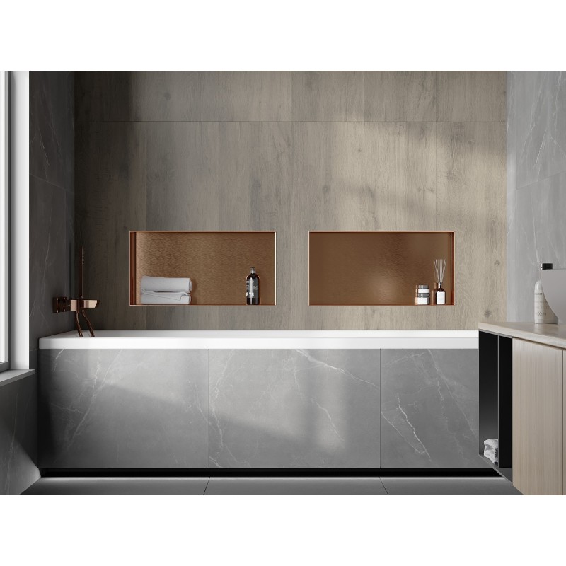 Mexen X-Wall-NR raft de nișă fără fațetă 60 x 30 cm, cupru periat - 19C1603010