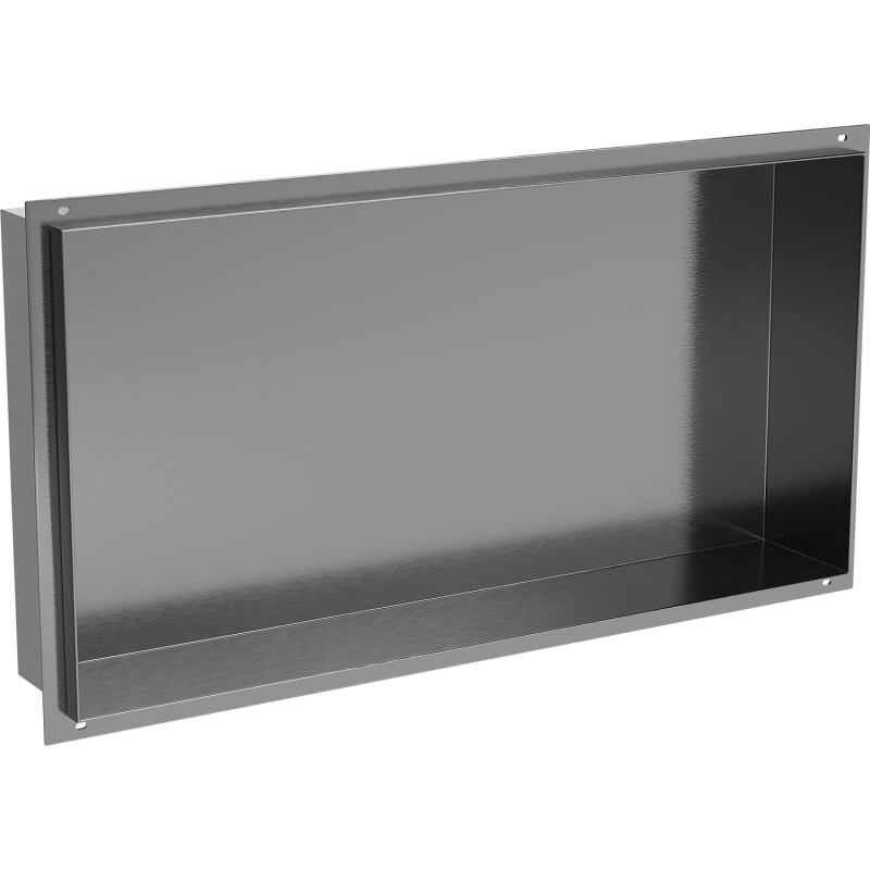 Mexen X-Wall-NR raft încastrat fără ramă 60 x 30 cm, gri armă periat - 19E1603010