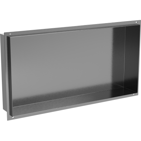 Mexen X-Wall-NR raft încastrat fără ramă 60 x 30 cm, gri armă periat - 19E1603010
