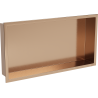 Mexen X-Wall-R niches polc peremmel 60 x 30 cm, kefevelt réz - 19C0603010