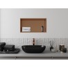 Mexen X-Wall-R niches polc peremmel 60 x 30 cm, kefevelt réz - 19C0603010